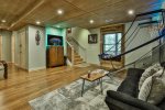Terrace level Great room with50` TV